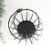 Summary Metal for 1 candle "Loft. Vazon" black 22x15x15 cm