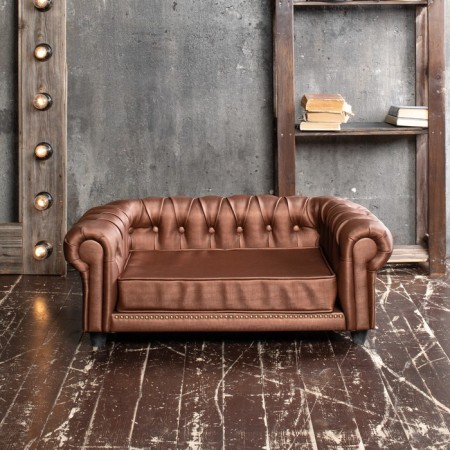Sulperion OSCAR, 95x61x34 cm, furniture fabric, size M, brown-4