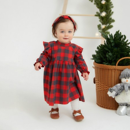 Dress and bandage of crumb I am "cell", height 80-86 cm, red-2