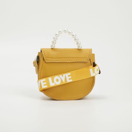 Baby bag on the valve, yellow color-1
