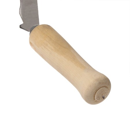 Sickle "Travnik", 19 "(47 cm), blade thickness 2 mm, handle of wood-1