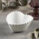 Porcelain magistro “heart”, 260 ml, d = 11.5, white color