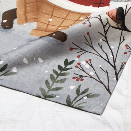 New Year. Ethel Forest Bear 40x73 cm, 100% cotton, sarzha 190 g/m2-4