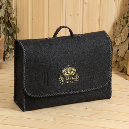 Set of bath "Tsar", 9 objects, gray-2