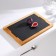 Magistro Valley, 36 × 24 cm, slate, bamboo dish