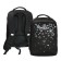 School backpack, 39 x 26 x 17 cm, Grizzly, "starfall", ergonomic back, black