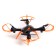 ATV-X15WF quadrocopter, camera, image transmission to a smartphone, Wi-Fi, Black-Orange color