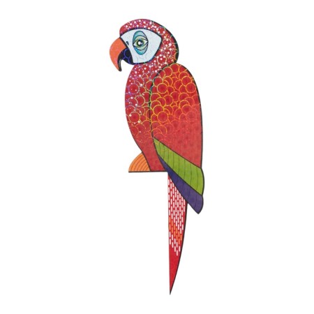 Decor for the house, interior "parrot", corner, on the door, 30 cm