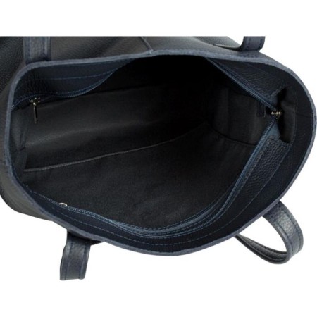 Bag Schoper on Mumi zipper, blue color-2