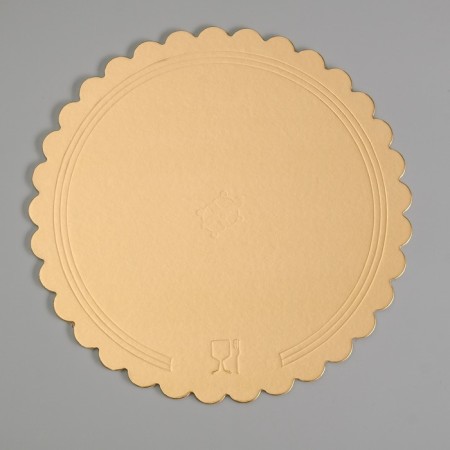 The substrate is reinforced, a wave, 30 cm, gold-black, 3.2 mm-3