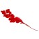 Sukhotzet of peach wood, 50 g, length - 70 cm, red color