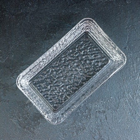 Glass oil "volcano", 6.5 × 10 × 10.5 cm, the color is transparent-2