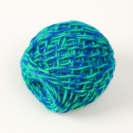 Acryl yarn 100% acrylic, 100m/40 ± 5 g (green-blue melange)-1