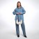 Bag Women's Sobo on the Textura zipper, average size, color milk