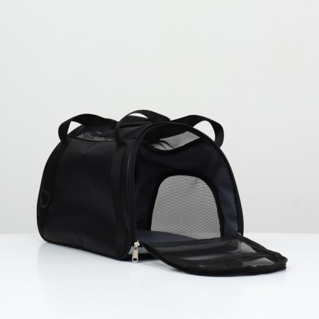Mesh-rifle bag, 48 x 26 x 31 cm, black-3