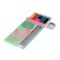 Pencils 12 colors BrunovisConti draw and wash, plastic with an eraser and a sharpener, mix