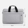 Laptop bag, gray color