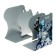 Sliding ANime Book stand, 3 departments, metal, mix