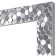 Frame for paintings (mirrors) 30 x 40 x 2.7 cm, plastic, calligrata 651628, silver