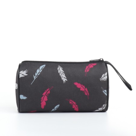 Lightning cosmetic bag, gray color-1