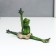 Souvenir Polystone Lak "Frog Ballerina - Twanting" 11x7x20 cm