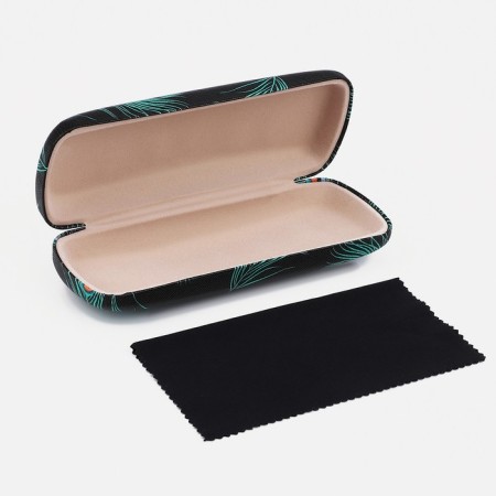 Case for glasses on a cracker, black color-1