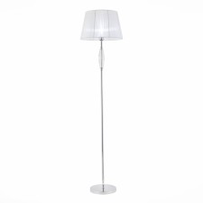 The floor lamp ST LUCE. SL1756.105.01. Bello. 1x40 watts, E14, 40x40x165 cm, chromium color