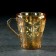 Glass Glass "Crystal", 250 ml, gold color