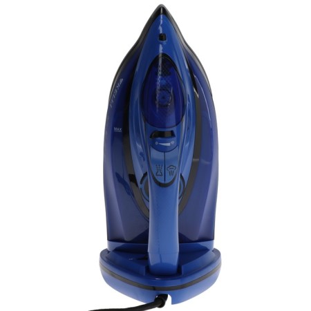 Iron Kelli KL-1650C, 2600 W, ceramic sole, wireless, 320 ml, blue-1