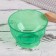 Crecanter Plastic disposable "Crystal", 200 ml, green color
