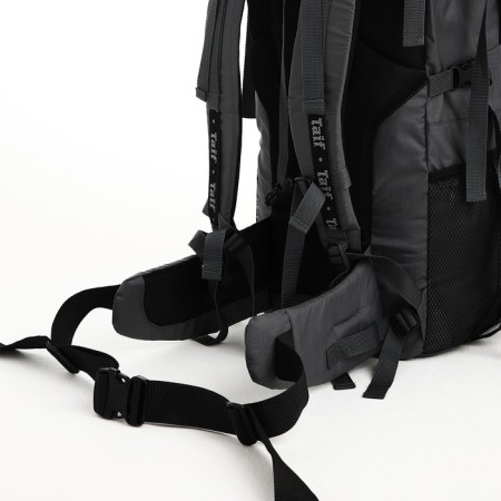 Tourist backpack, TAIF, 90 l, a lace department, 2 outer pockets, color gray color-6
