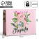 Gift Laminated horizontal package, packaging, “Happy holiday”, S 12 x 15 x 5.5 cm