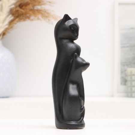 Figure "Catfits with a bend" Black, 17cm-3
