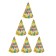 Festive paper cap “Happy Birthday”, funny animals