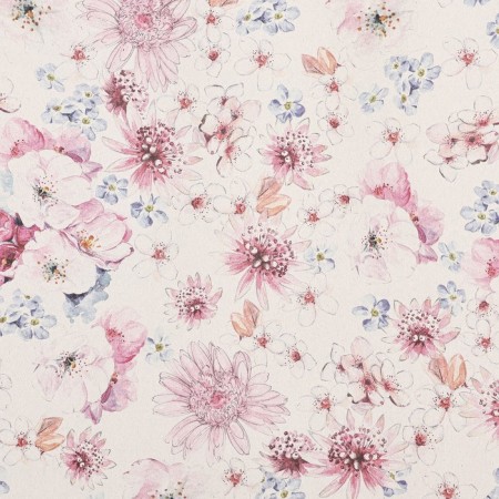 Packaging paper, craft "Flower mood", 70 x 100 cm, 1 sheet-2