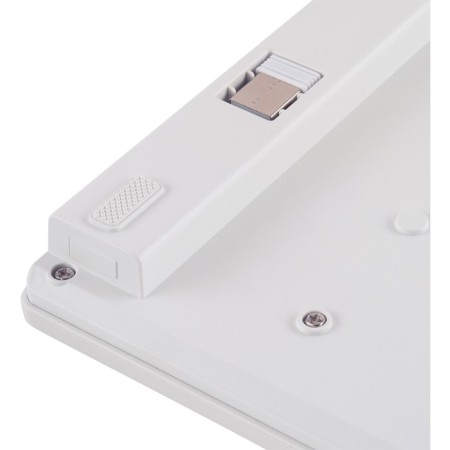 Keyboard + Mouse Rick 240m Claw: White Mouse: White USB Wireless Slim Multimedia (1091258 10046-4