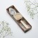 A teaspoon spoon with an engraving "Tatyana", in a gift box, 3 x 15 cm.