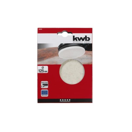 Polis-Kwb Quick-Stick, D = 125 mm, on Velcro, felt-1