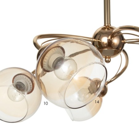 Chandelier 2793/5 E27 40W gold 60x60x32 cm Bayerlux-3