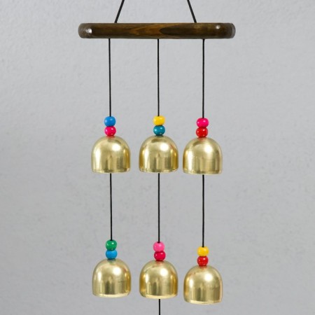 Wind Music Metal "Eiffel Tower" 7 bells 60 cm-2
