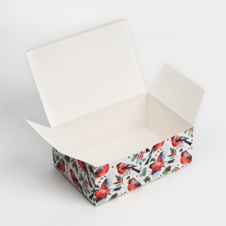 Box the national team "Bullfins", 18 x 12 x 7 cm, New Year-4