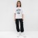 Children's pants minku, black color, height 122 cm