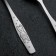 Spoon of children's dining room "Antoshka", length = 16 cm, thickness 2 mm, silver color