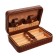 Humidor handmade for 4 cigars, cedar, 21x13x7 cm