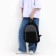 School backpack on lightning, 1 external pocket, gray/black color