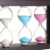 Sanding clock "Levit", for 3, 4, 5 minutes, 10 x 17 cm