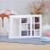 Box for 9 sweets with a window 13.8x13.8x3.8 set 10pcs.