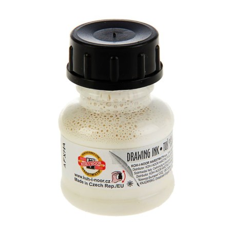 Mascara for writing and drawing 20 ml, Koh-I-Noor 1417, white