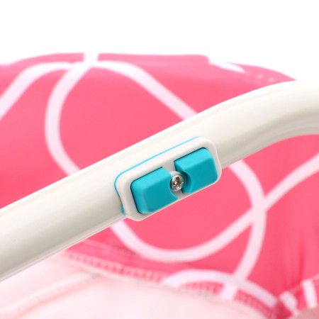 Musical rocking chair for newborn, pink color-10