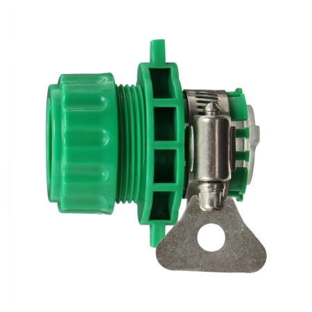 Connector, 3/4 "(19 mm), with a mount on a crane 3/4" (19 mm), with a clamp, plastic, rubber, Greengo-2